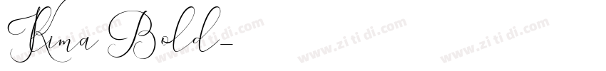Klima Bold字体转换